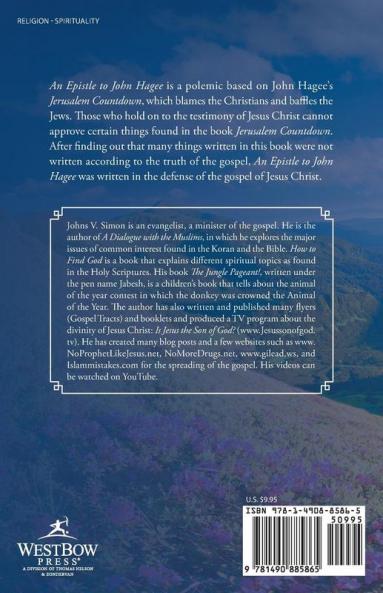 An Epistle to John Hagee