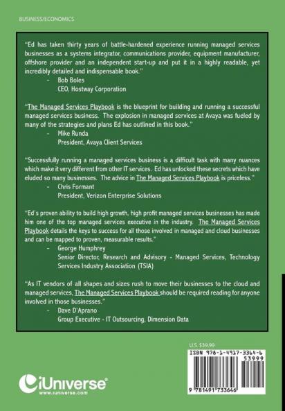 The Managed Services Playbook