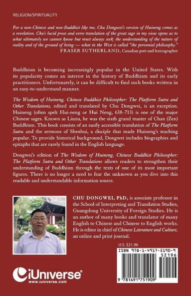 The Wisdom of Huineng Chinese Buddhist Philosopher