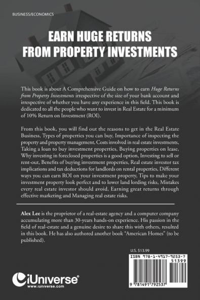 Earn Huge Returns from Property Investments