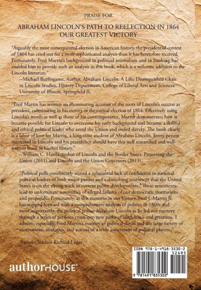 Abraham Lincoln's Path to Reelection in 1864