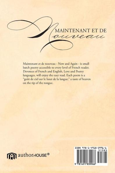 Maintenant Et de Nouveau
