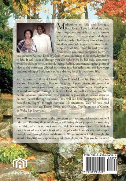 Meditations on Life and Living...Born Out of Love for God