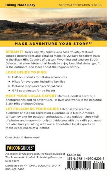 Best Easy Day Hikes Black Hills Country