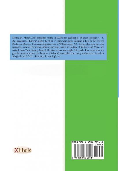 Student and Parent Friendly Tutorial Guide to 4th and 5th Grade Math