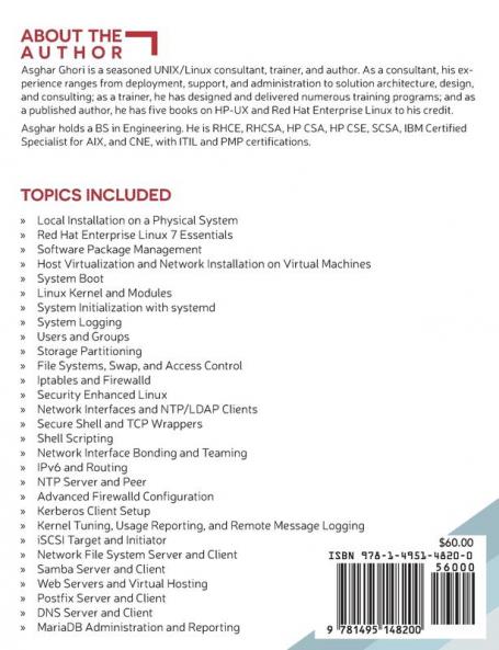 RHCSA & RHCE Red Hat Enterprise Linux 7: Training and Exam Preparation Guide (EX200 and EX300) Third Edition