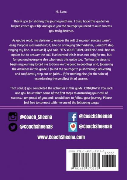 IT'S YOUR TURN! SUCCESS IS CALLING YOU