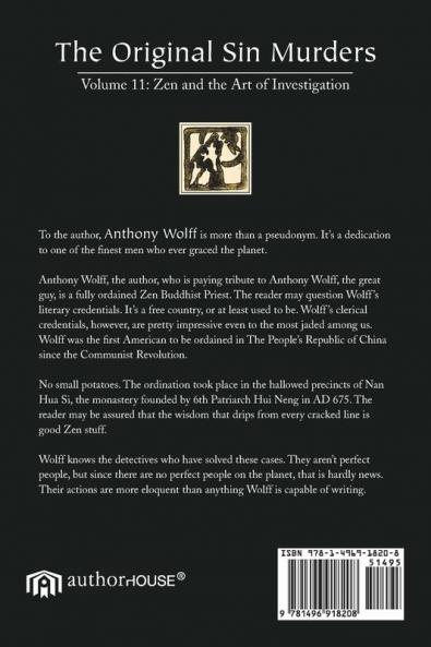 The Original Sin Murders: Volume 11: Zen and the Art of Investigation