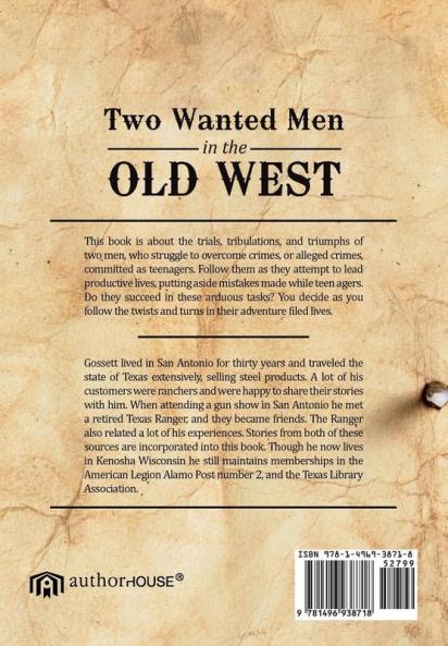 Two Wanted Men in the Old West