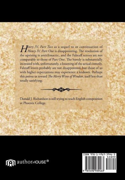 The Complete Henry IV Part Two