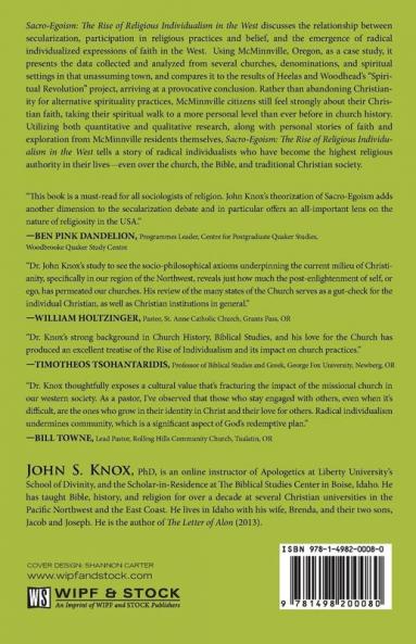 Sacro-Egoism: The Rise of Religious Individualism in the West