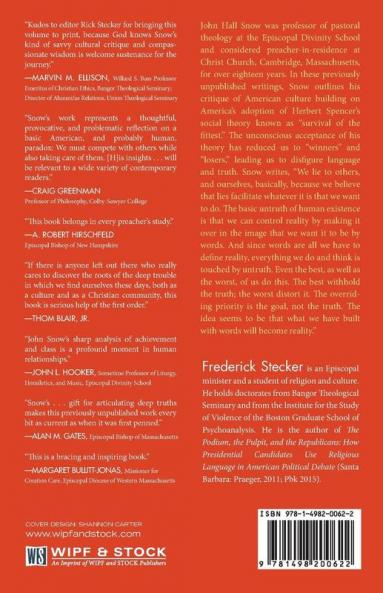 I Win We Lose: The New Social Darwinism and the Death of Love and Other Writings