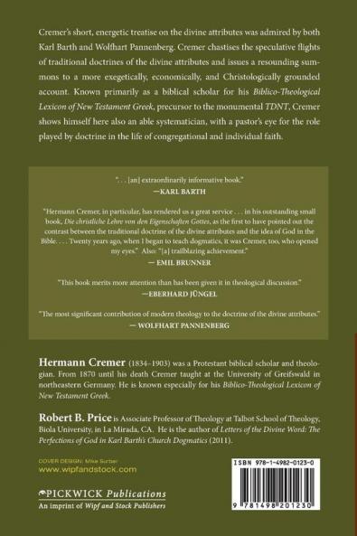 The Christian Doctrine of the Divine Attributes