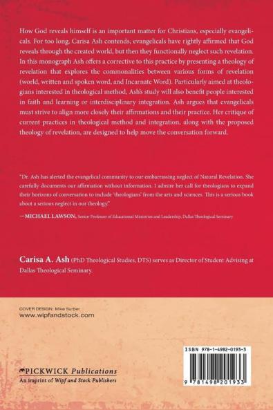 A Critical Examination of the Doctrine of Revelation in Evangelical Theology