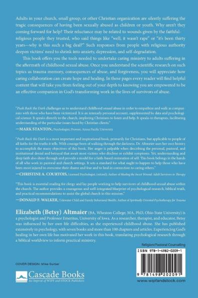 Push Back the Dark: Companioning Adult Survivors of Childhood Sexual Abuse