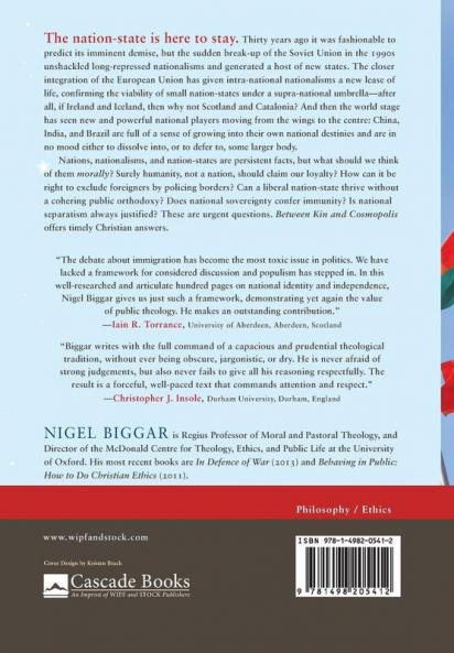 Between Kin and Cosmopolis: An Ethic of the Nation (Didsbury Lecture)