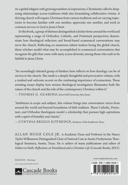 Theology in Service to the Church: Global and Ecumenical Perspectives