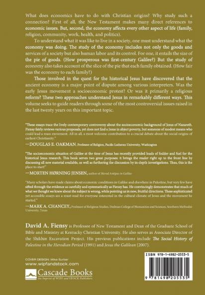 Christian Origins and the Ancient Economy