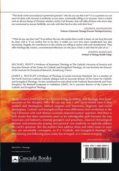 Who Do You Say That I Am?