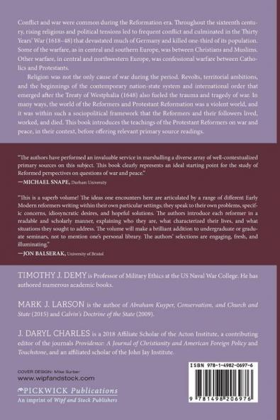 The Reformers on War Peace and Justice