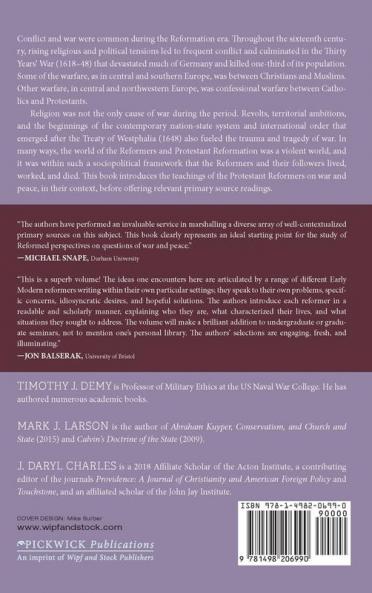 The Reformers on War Peace and Justice