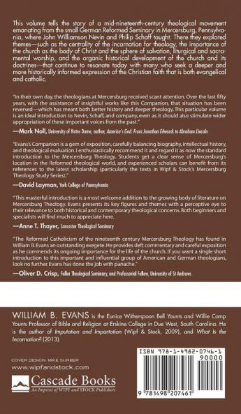 A Companion to the Mercersburg Theology