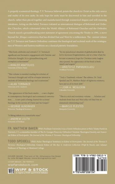 T. F. Torrance and Eastern Orthodoxy