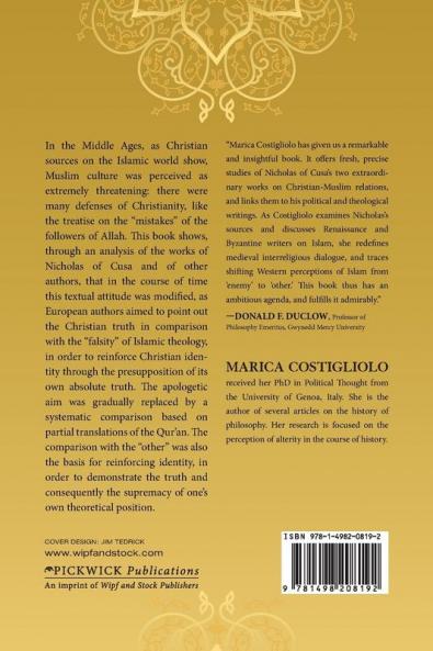 The Western Perception of Islam between the Middle Ages and the Renaissance: The Work of Nicholas of Cusa
