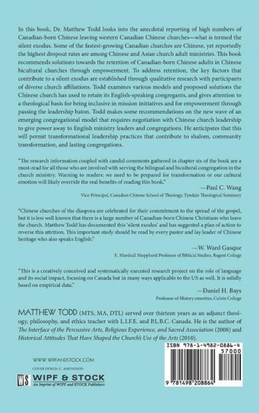 English Ministry Crisis in Chinese Canadian Churches