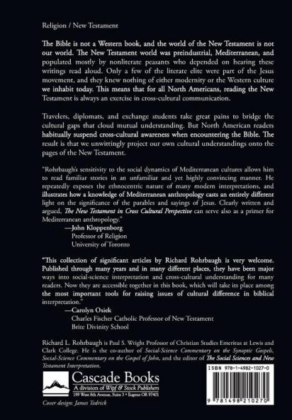 The New Testament in Cross-Cultural Perspective: 1 (Matrix: The Bible in Mediterranean Context)