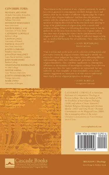 Criteria of Discernment in Interreligious Dialogue