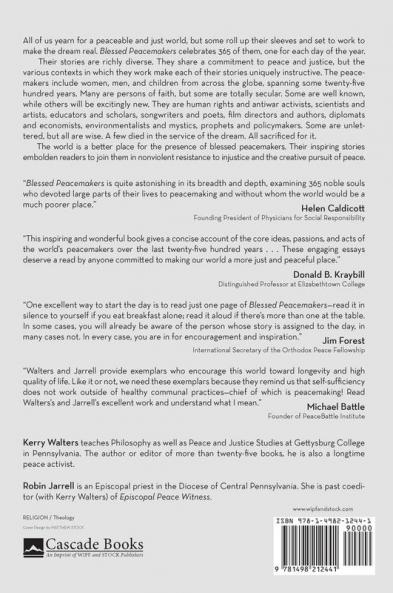 Blessed Peacemakers: 365 Extraordinary People Who Changed the World