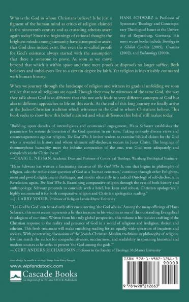 The God Who Is: The Christian God in a Pluralistic World