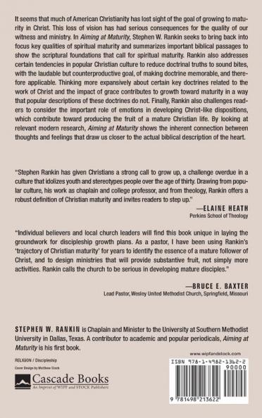 Aiming at Maturity: The Goal of the Christian Life