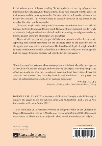 Christian Thought in the Twenty-First Century: Agenda for the Future