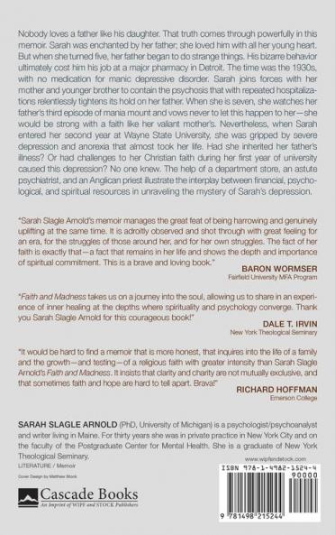 Faith and Madness: A Spiritual and Psychological Journey