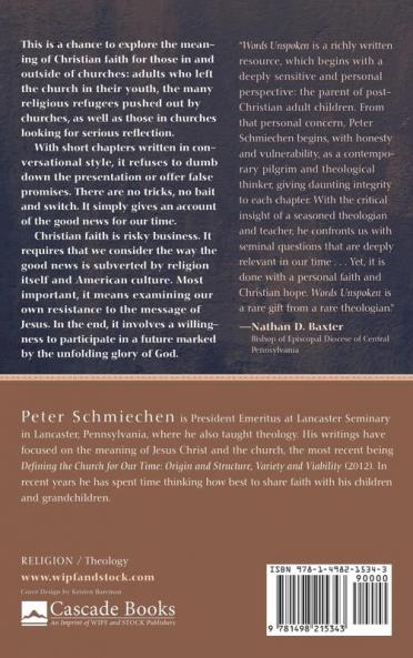 Words Unspoken: An Invitation to Christian Faith