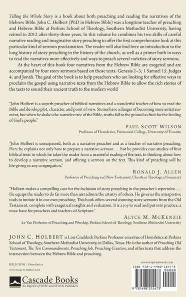 Telling the Whole Story: Reading and Preaching Old Testament Stories
