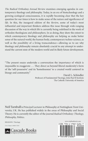 Radical Orthodoxy: Annual Review I