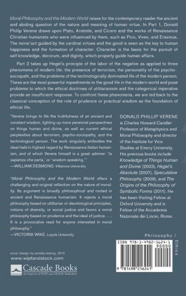 Moral Philosophy and the Modern World