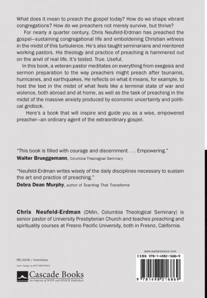 Ordinary Preacher Extraordinary Gospel: A Daily Guide for Wise Empowered Preachers: 3 (Lloyd John Ogilvie Institute of Preaching)
