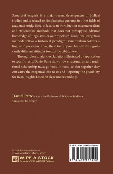 What Is Structural Exegesis?