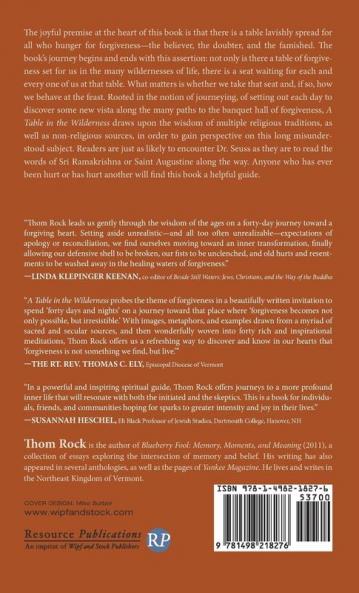 A Table in the Wilderness: Forty Days of Forgiveness