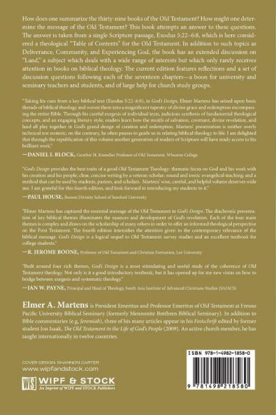 God's Design 4th Edition: A Focus on Old Testament Theology