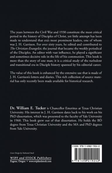 J. H. Garrison and Disciples of Christ (Bethany History)