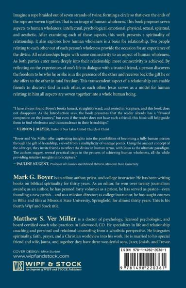 Human Wholeness: A Spirituality of Relationship