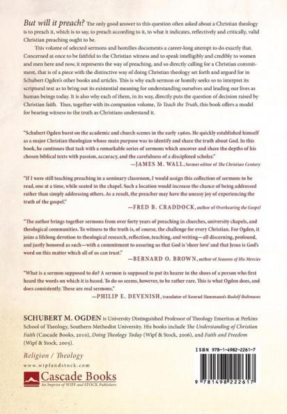 To Preach the Truth: Selected Sermons and Homilies
