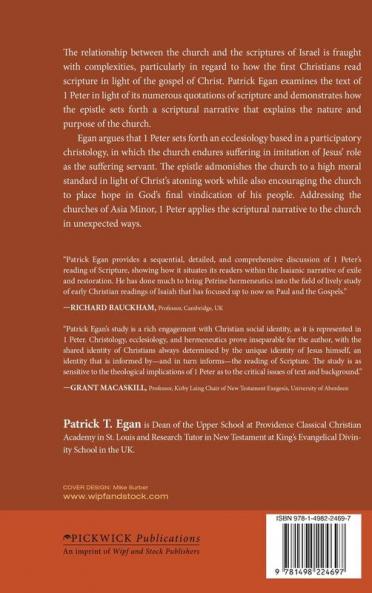 Ecclesiology and the Scriptural Narrative of 1 Peter