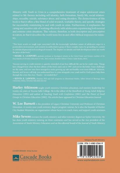 Ministry with Youth in Crisis Revised Edition