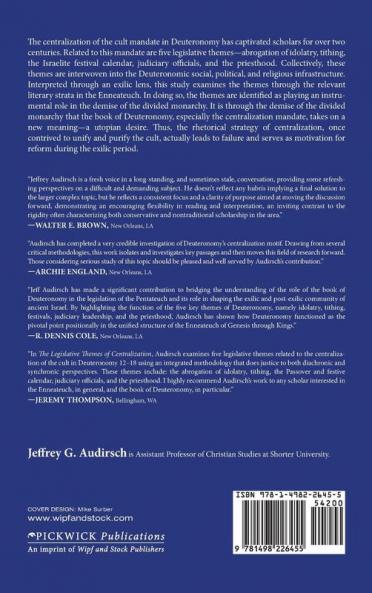 The Legislative Themes of Centralization: From Mandate to Demise